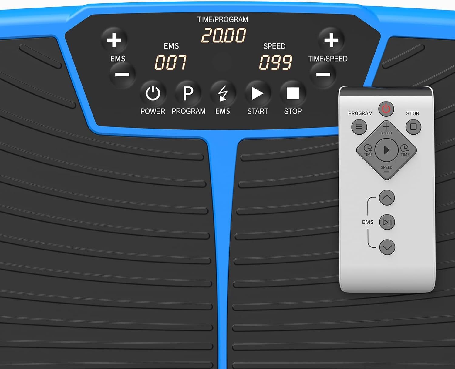 MERACH EMS Vibration Plate Exercise Machine for Lymphatic Drainage, Weight Loss