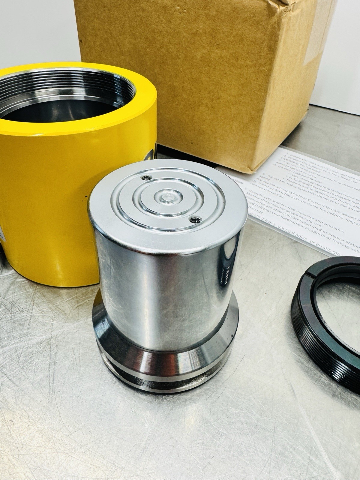 RokSolid RS-RCS502 Premium Equivalent Enerpac RCS502 50 Ton Low Height Cylinder