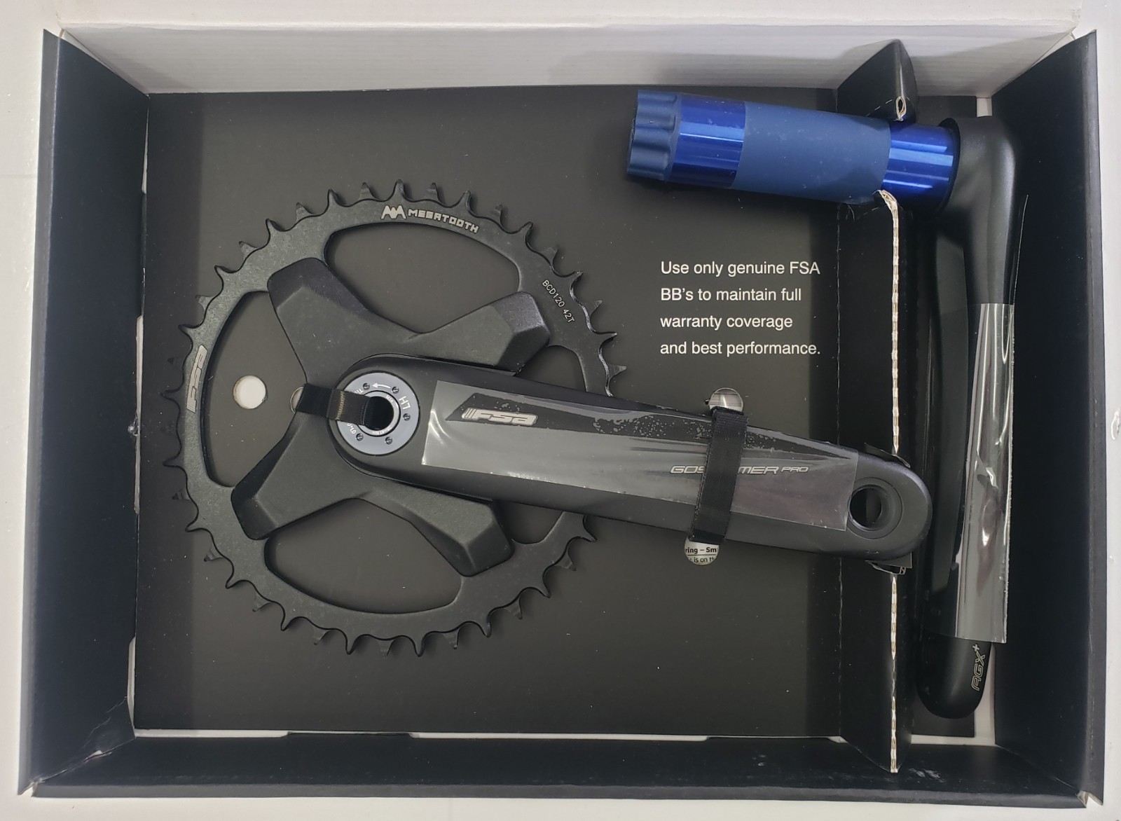 FSA Gossamer Pro AGX+ Crankset 42T 170mm NEW #336-0345063090 Free Shipping