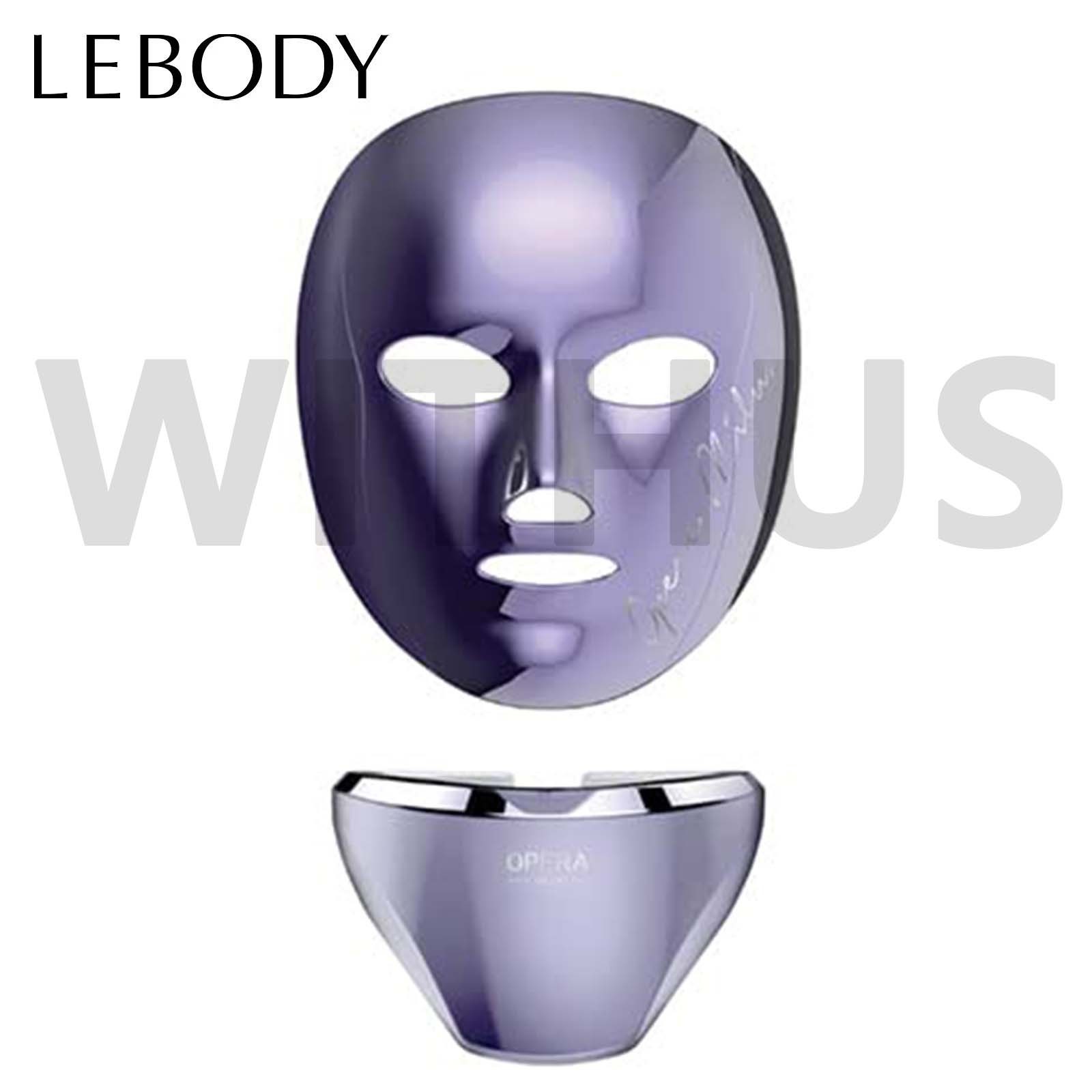 LEBODY OPERA MILUX LED Mask Full Set for Face and Neck Skin Care Device