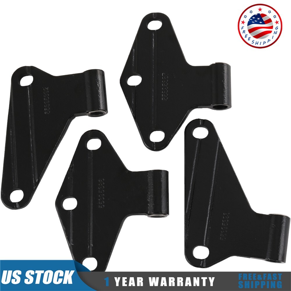 NEW Heavy-duty Body Door Hinge Bracket 2 Door Set For Jeep Wrangler JK 2007-18