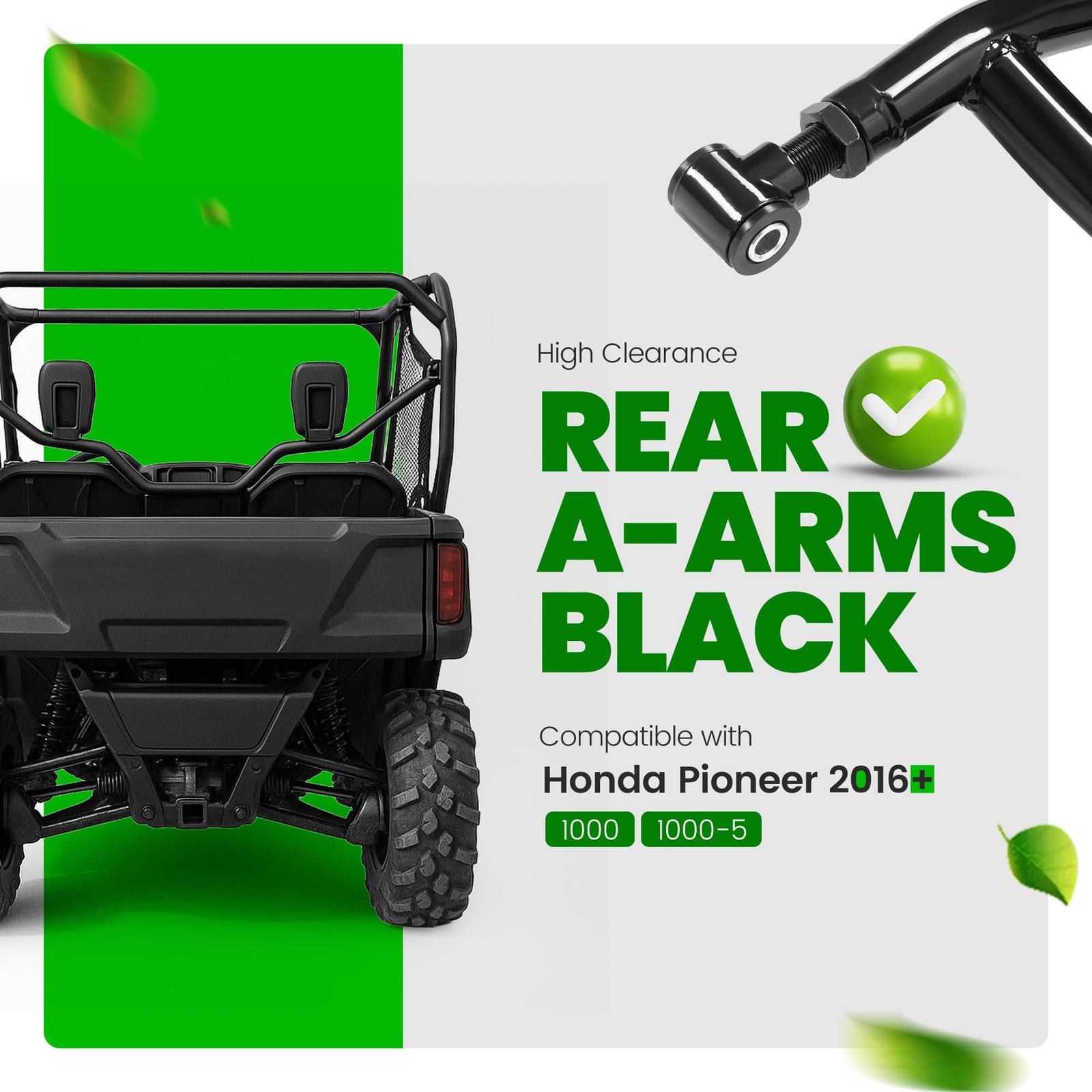 High Clearance 1.5" Forward Offset Rear A Arms