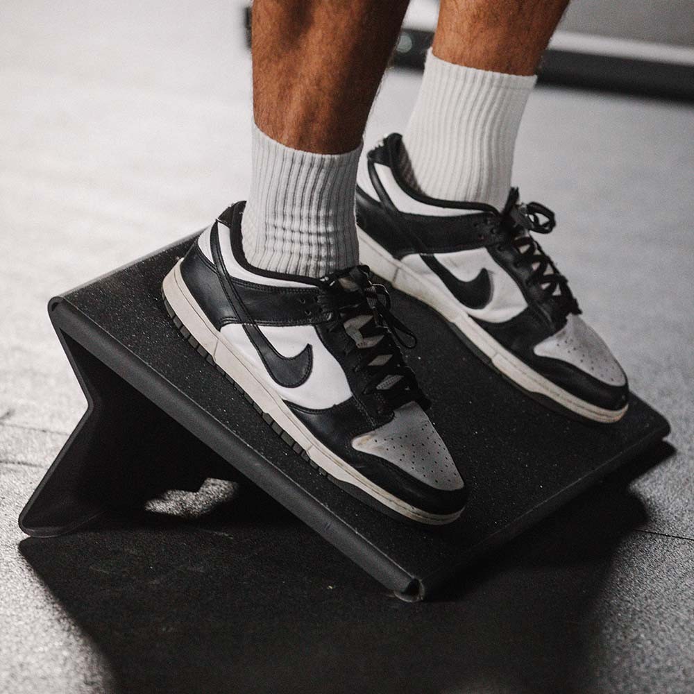 Titan Fitness Squat Wedge, Single 20.5" Wide, 30-Degree Incline Slant Board