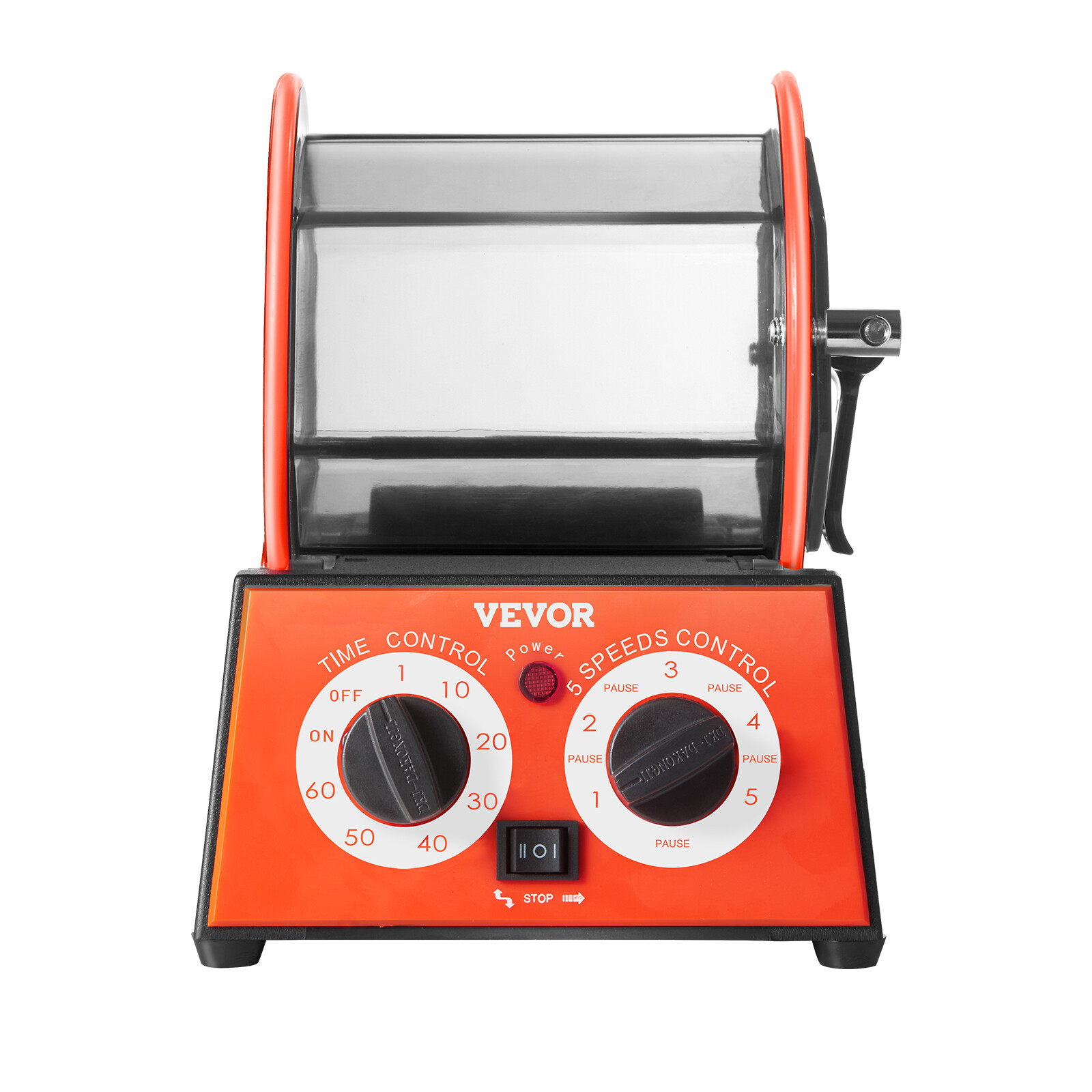 VEVOR 5kg Rotary Tumbler Surface Polisher Jewelry Polish Finish Machine Gem DIY