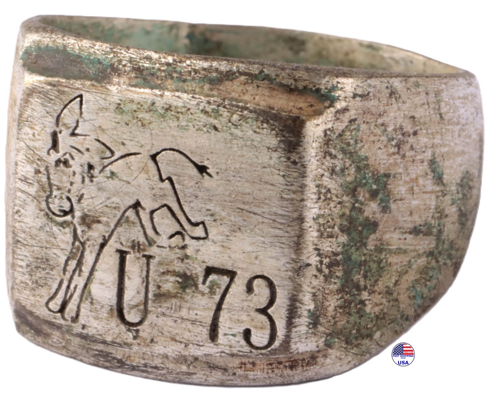 U-73 Donkey U-boat WW2 German naval submarine U-Boot Kriegsmarine Navy Unterseeb