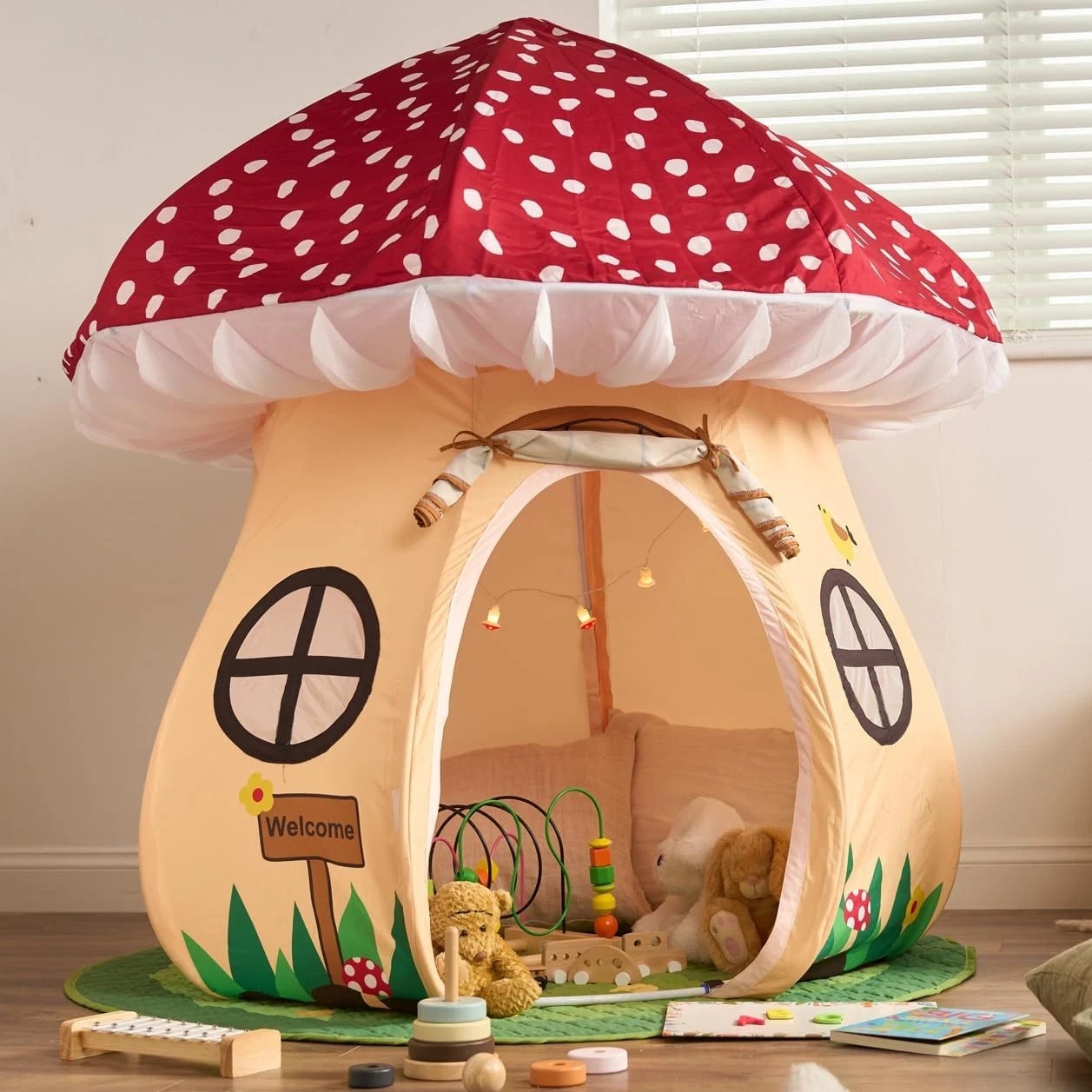 Enchanted Mushroom Play Tent - a World of Adventure for Kids 3+ - the Ultimate T