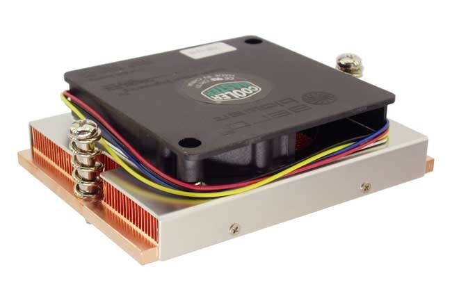 Cooler Master AMD Socket 1207 1U Low Profile Active Copper Heatsink Blower Fan