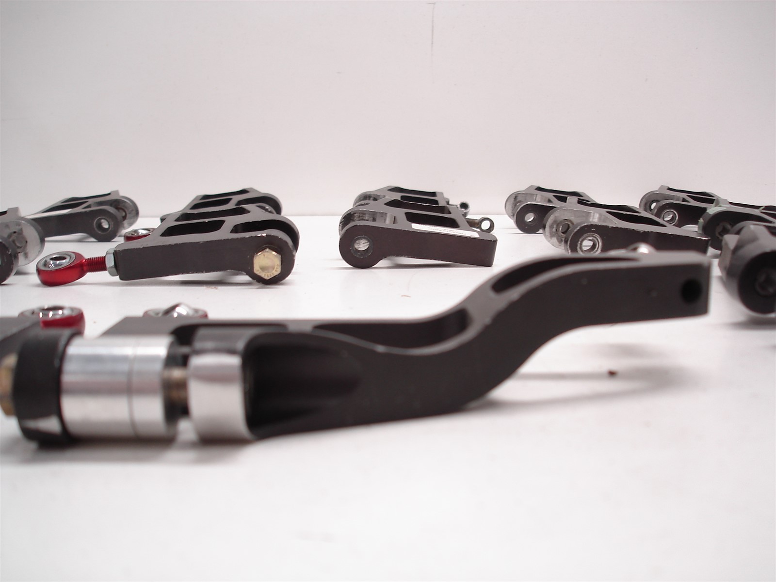 13 NASCAR BILLET ALUMINUM ADJUSTABLE MOUNTS / BRACKETS WITH 5/16" ROD ENDS