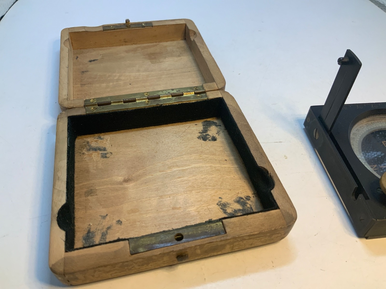 Stoppani Engineering Transit Compass c. late 19th Century Antique