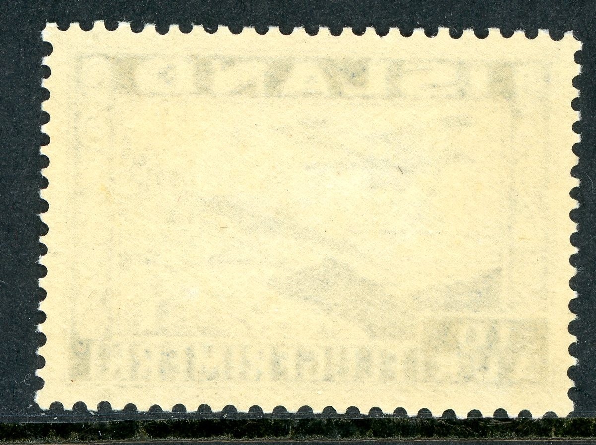 Iceland 1934 Airmail 10a Blue Scott #C15 Mint Non Hinged T112