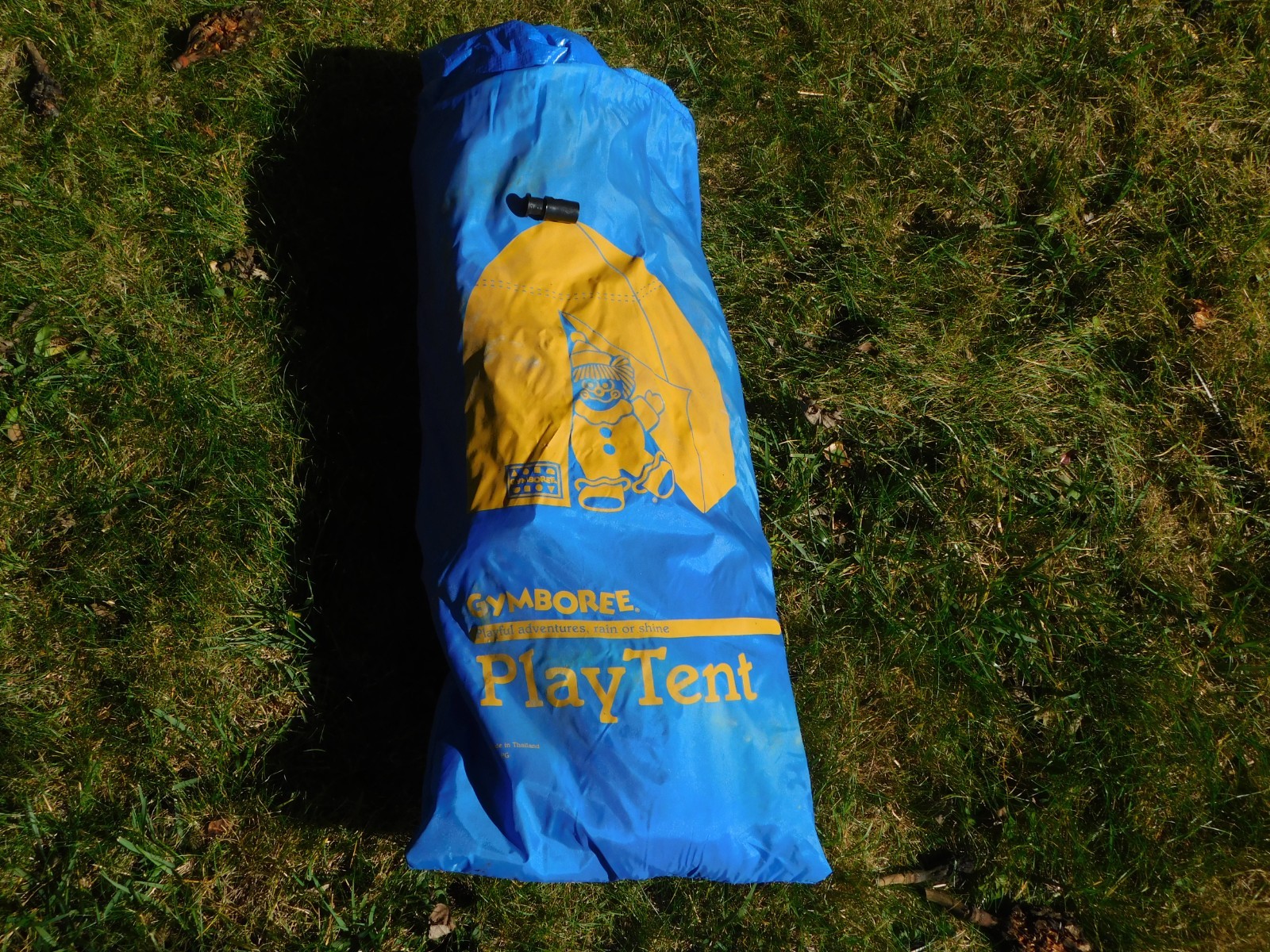 VTG 90's GYMBOREE PLAY SLEEP TENT INDOOR OUTDOOR GYMBO THE CLOWN RAINBOW