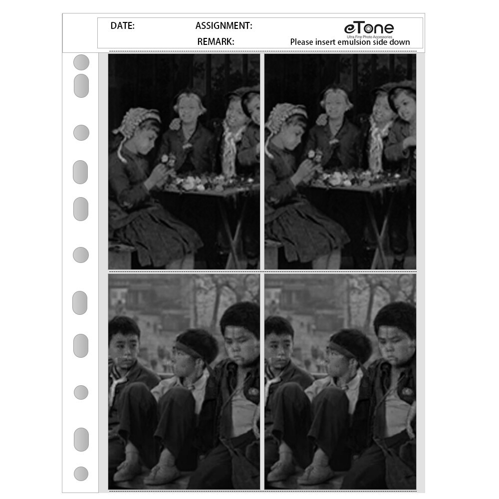 4x5 Film Negative Storage Page Acid-free Preservers Photo Archival Bag 50 Sheets