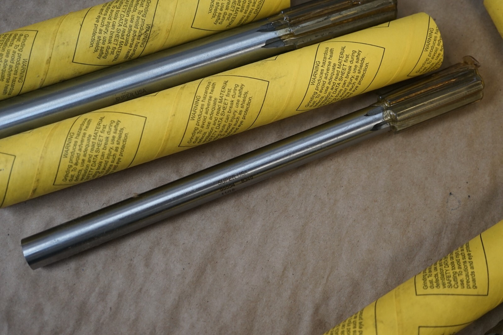 Super Tool Carbide Tipped Reamer .2187"-.9774" Select from List