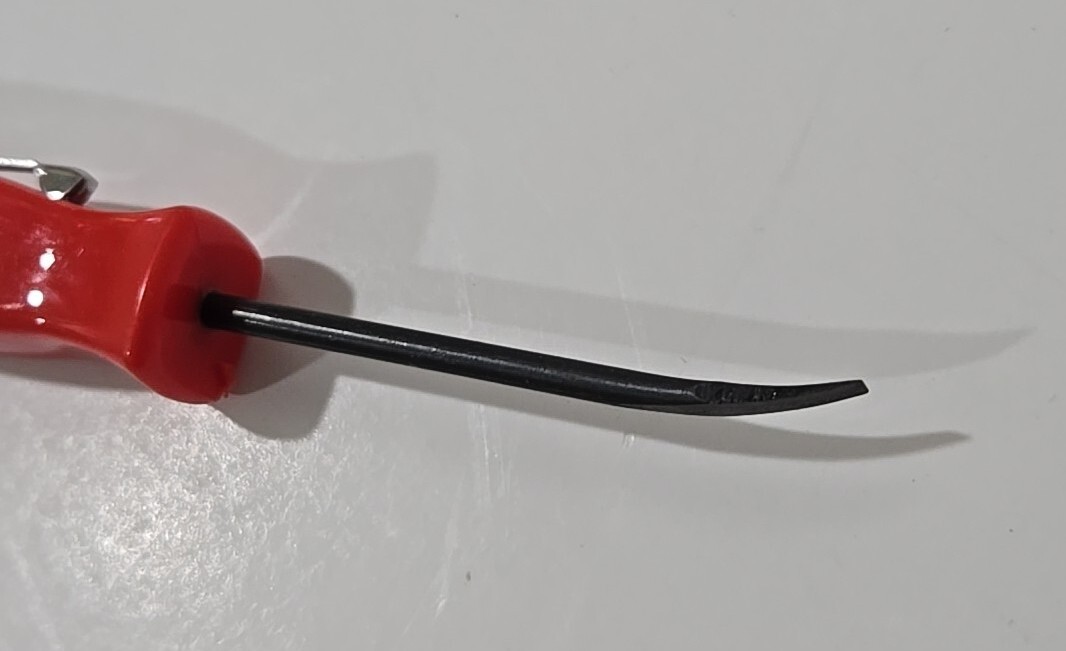 2X Red Snap on tools Promo PRY BAR screwdrivers per order pocket Clip NEW + GIFT