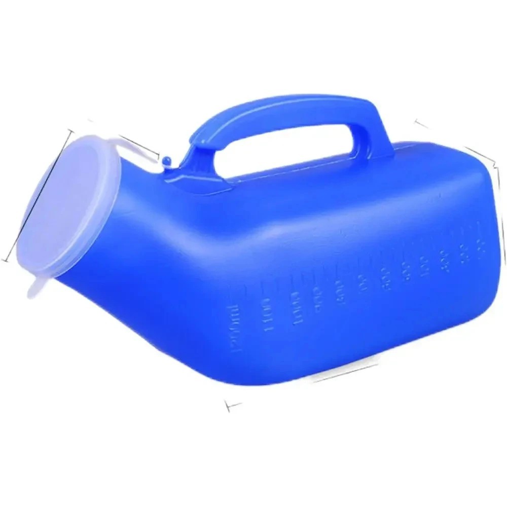 1200ml Unisex Travel Urinal Bottle Portable Car Camping Pee Container