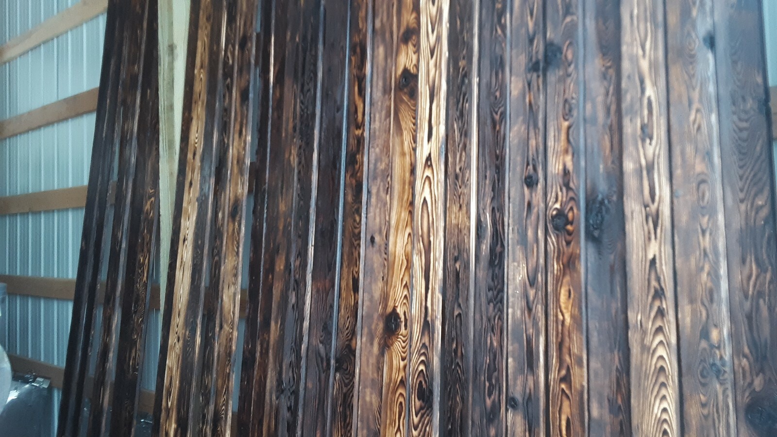 Shou Sugi Ban Base Board Trim