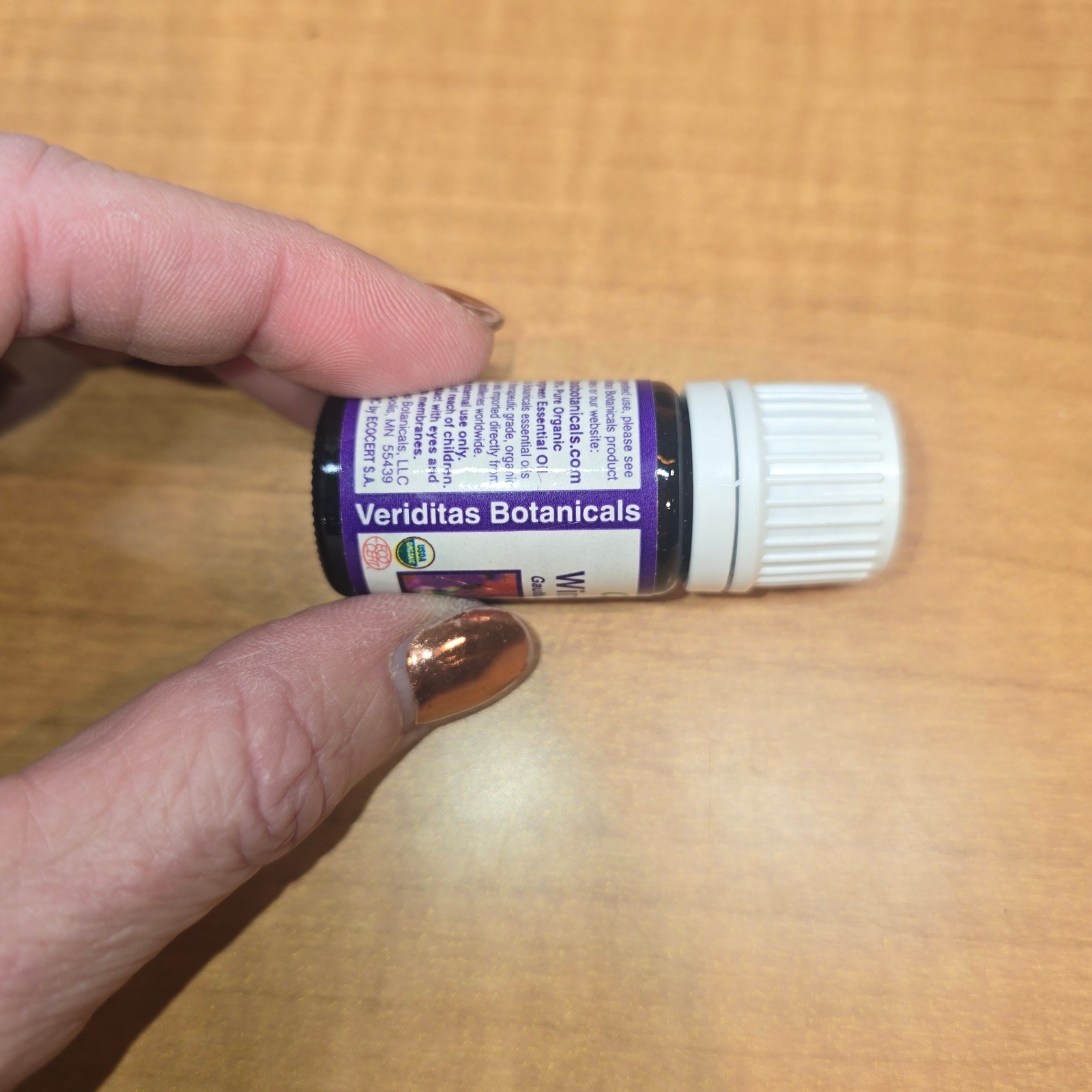 5ml Wintergreen (Gaultheria fragrantissima) Veriditas Organic Essential Oils