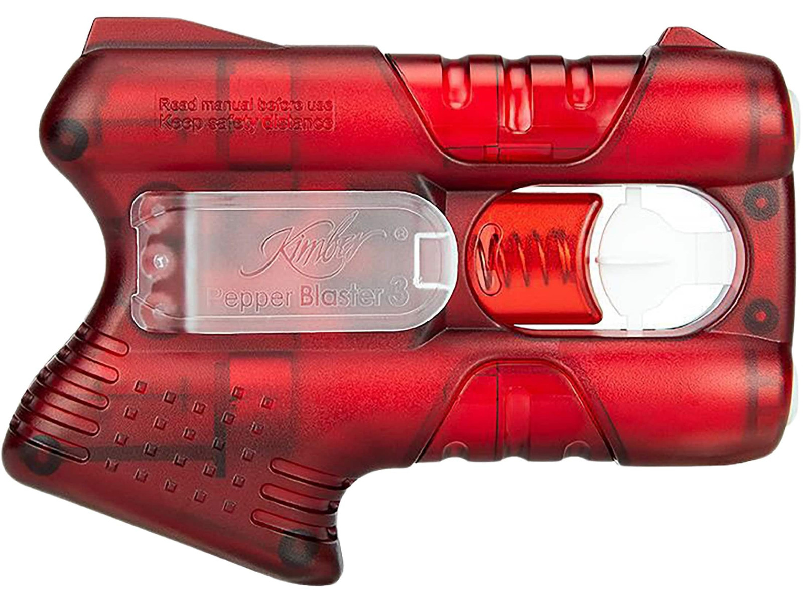 Kimber Pepper Blaster 3, pepper spray w/Belt Clip Expires 2030 RED
