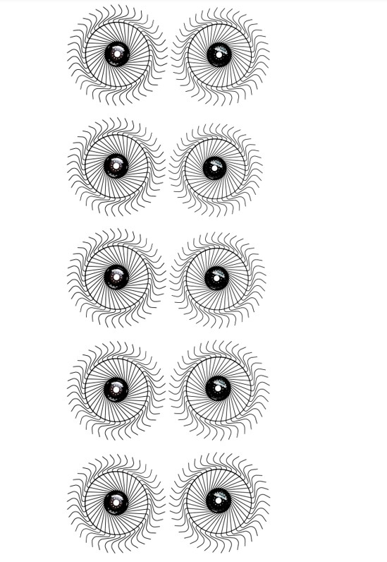 Ag-Rite 55" Paired set of Left and Right Wheels for Hay Raking, 7mm Tines (10)