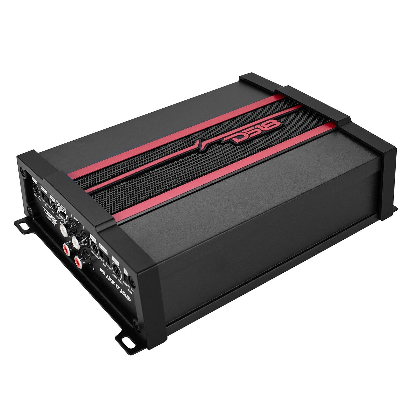 DS18 CANDY-X4B Compact Full-Range Class D 4-Channel Amplifier 1600 Watts