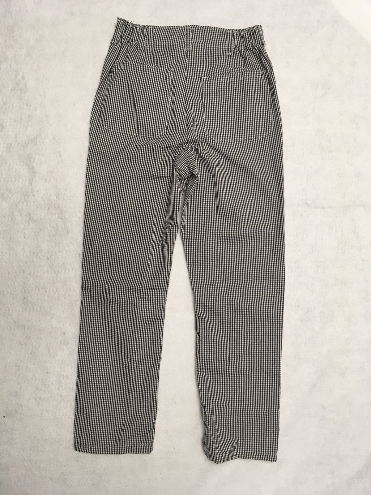 Chef Pants cook Black white houndstooth 28 30 40 42 52 54 NEW Pinnacle