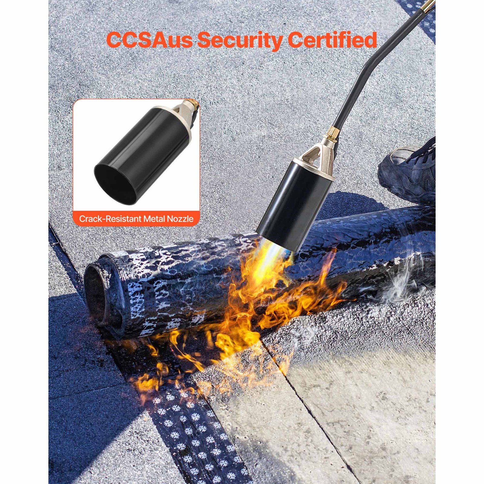 Uimoso Propane Torch for Weed Control, Ice Melting, and Snow Removal