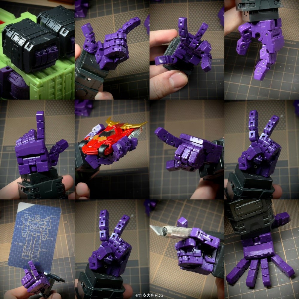 NEWBEE NB-02 Devastator Hand Upgrade Kit ABS Accessories