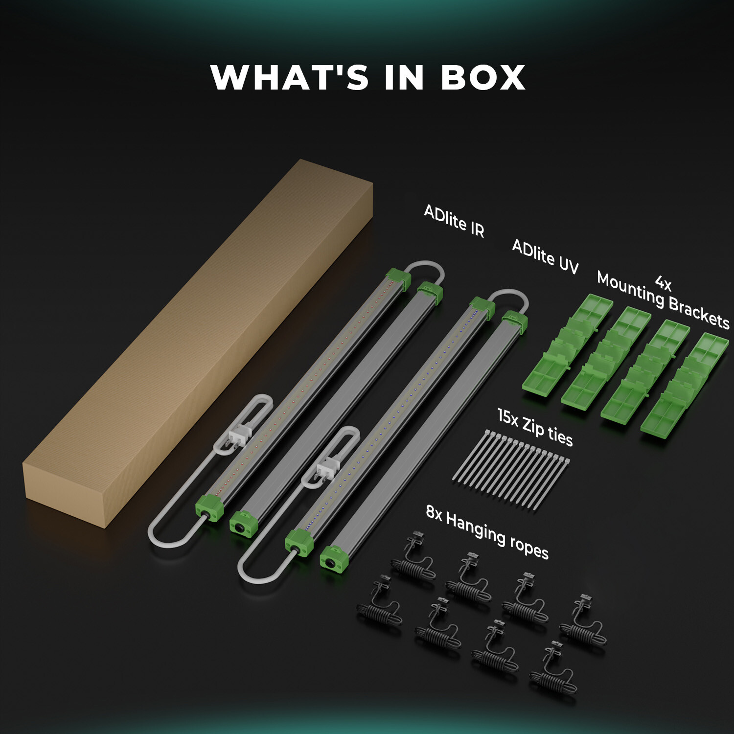 Mars Hydro ADlite UV IR/Deep Red Blue LED Grow Light Bars