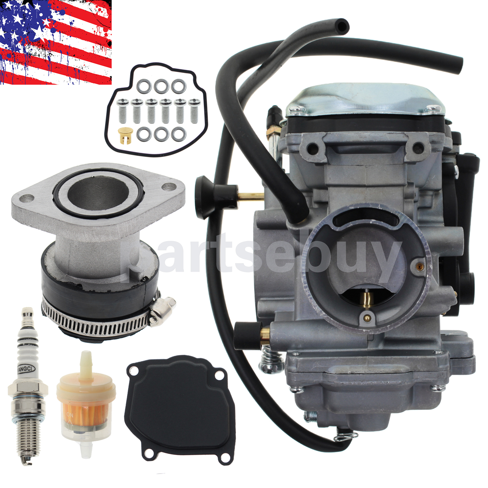 Carburetor For Yamaha Wolverine 350 YFM350 Fx 4x4 1996-2005 4KB-14901-10-00 Carb