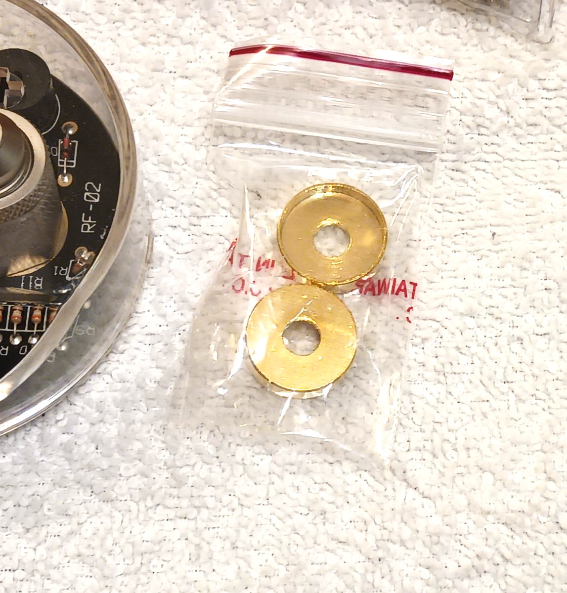 RARE NEW OLD SCHOOL ROCKFORD FOSGATE RP7436 VOLTMETER TOP FOR CAPACITORS