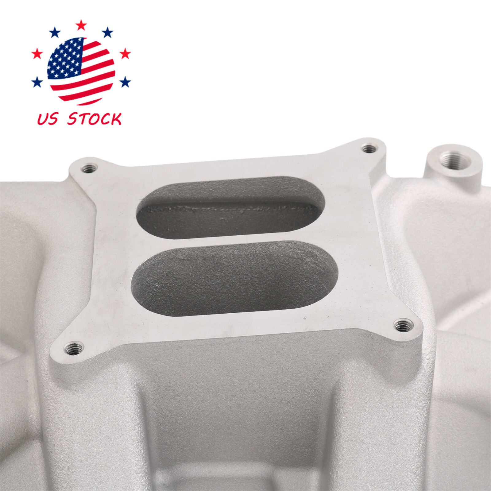 For Ford Small Block Windsor 351W V8 5.8L Aluminum Dual Plane Intake Manifold