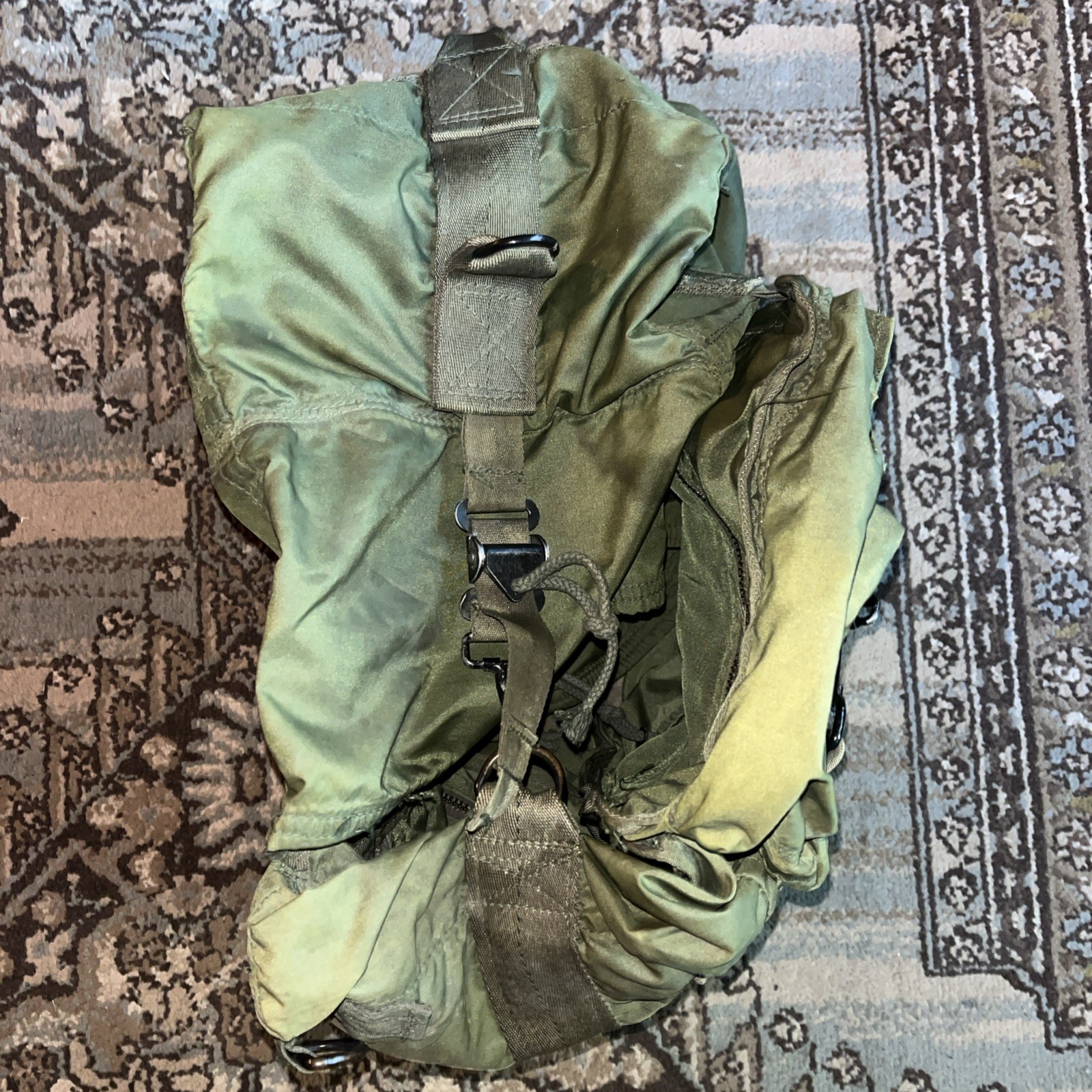 VINTAGE MILITARY US M17 MEDICAL BAG GREEN NSN.6545-01-161-7145 C.R. DANIEL’S