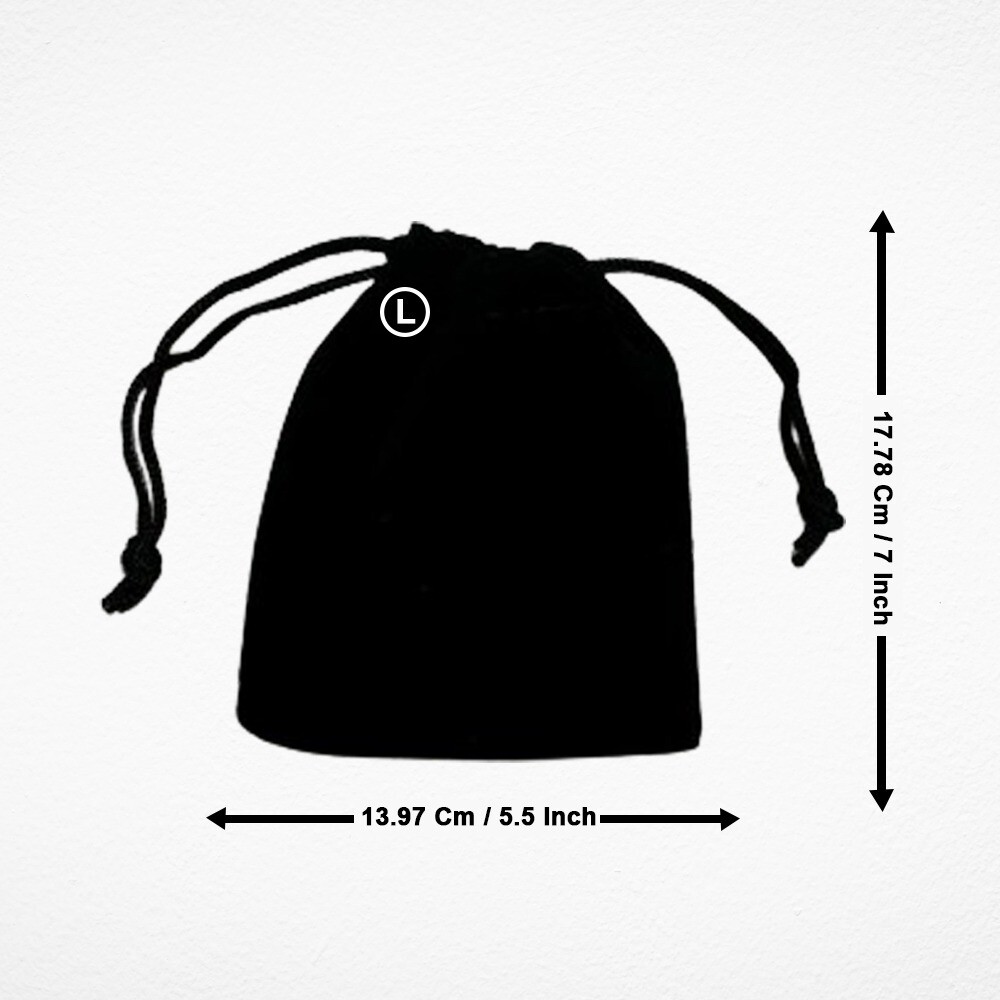Velvet Gift Bags Drawstring Jewelry Pouches (10 pack)