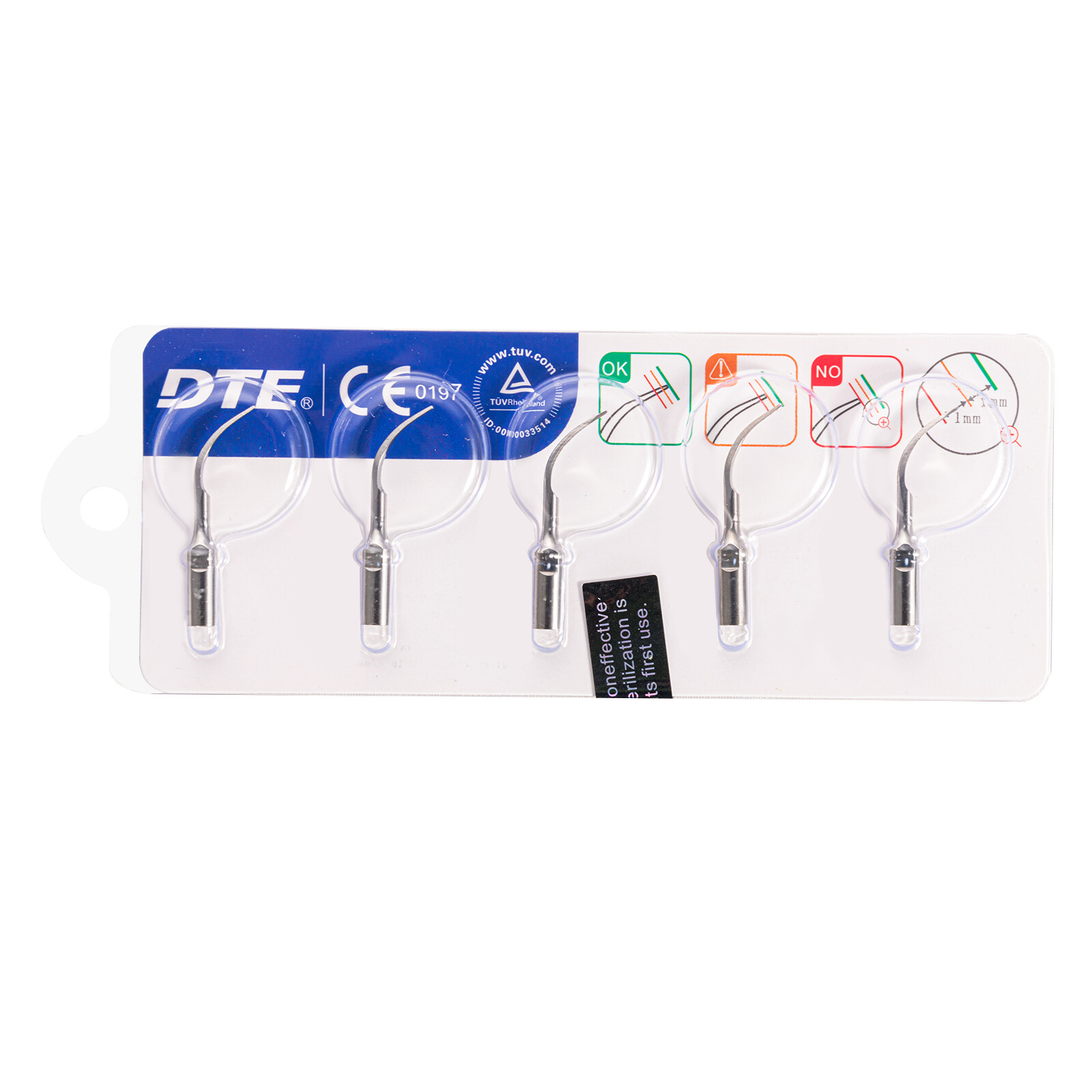 Dental Ultrasonic Piezo Scaler Tips P1 / PD1 Fit Woodpecker EMS / DTE SATELEC