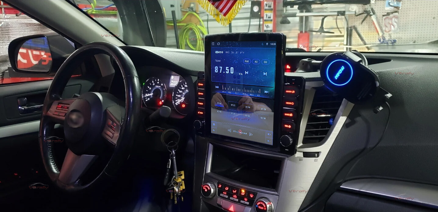 9.7" For 2009-2014 Subaru Outback Legacy CarPlay Android 13 Car Stereo Radio GPS