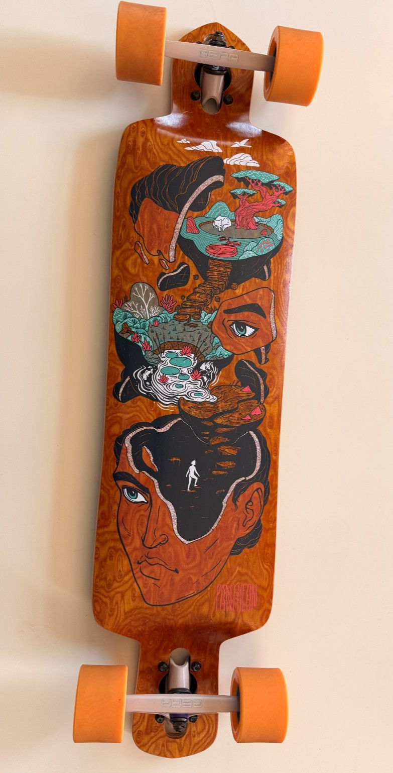 Pantheon Quest Longboard Complete Bear Gen 6 155 Seismic Alpha LDP Mango -Extras