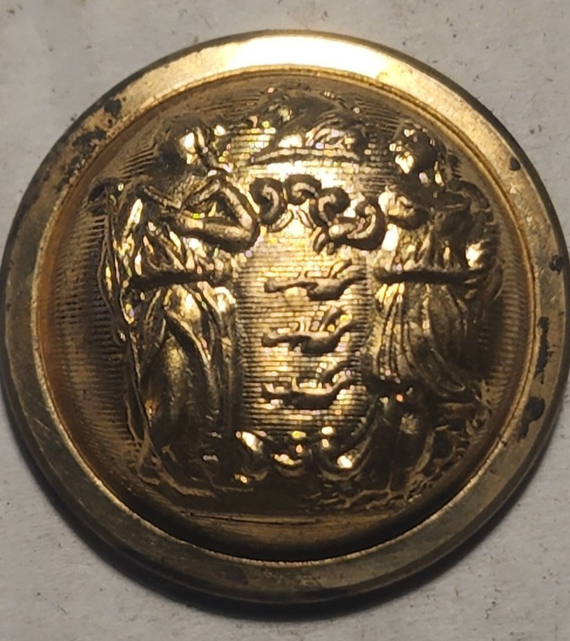 UNION NEW JERSEY CIVIL WAR OFFICERS COAT BUTTON ~ EXTRA * QUALITY *