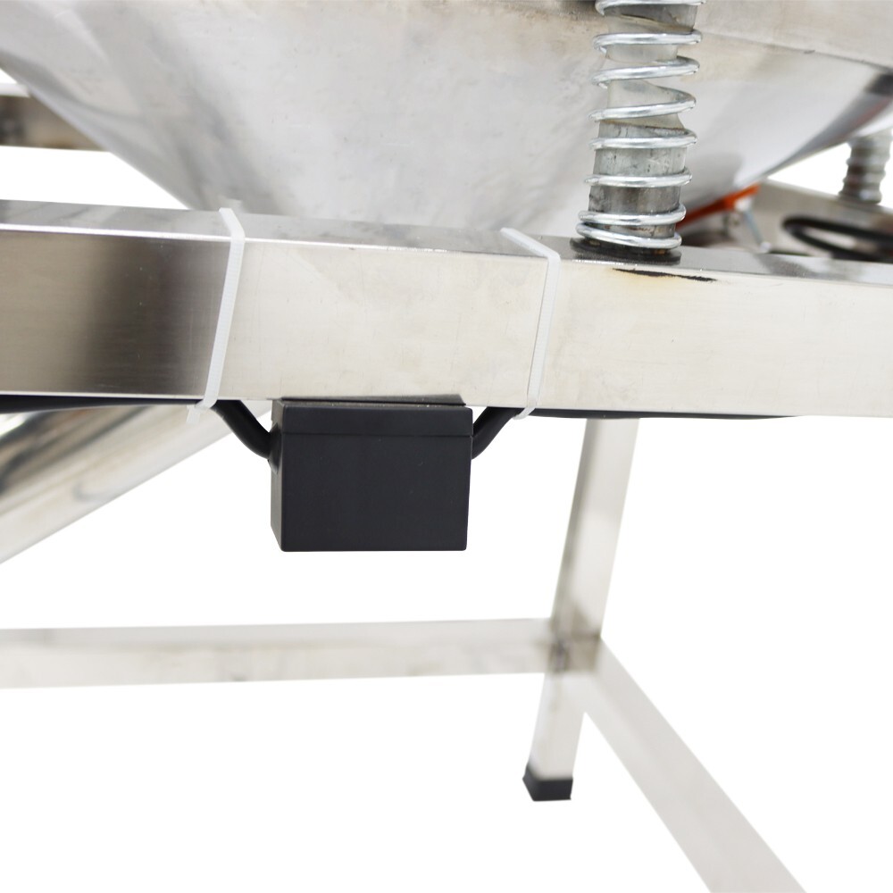 19.6in Electric Sieve Industrial Vibrating Screen Stainless Shaker 40 , 100 Mesh