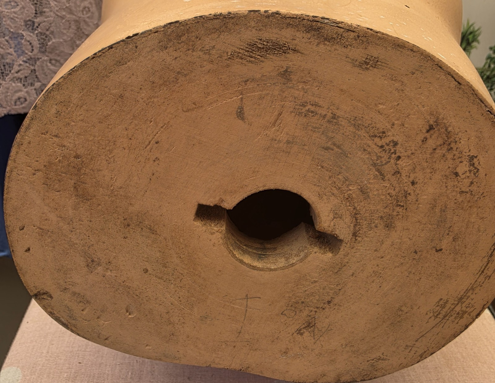 Vintage 'Vera' 1950's - 1960's Fibreglass Bust Manniquin