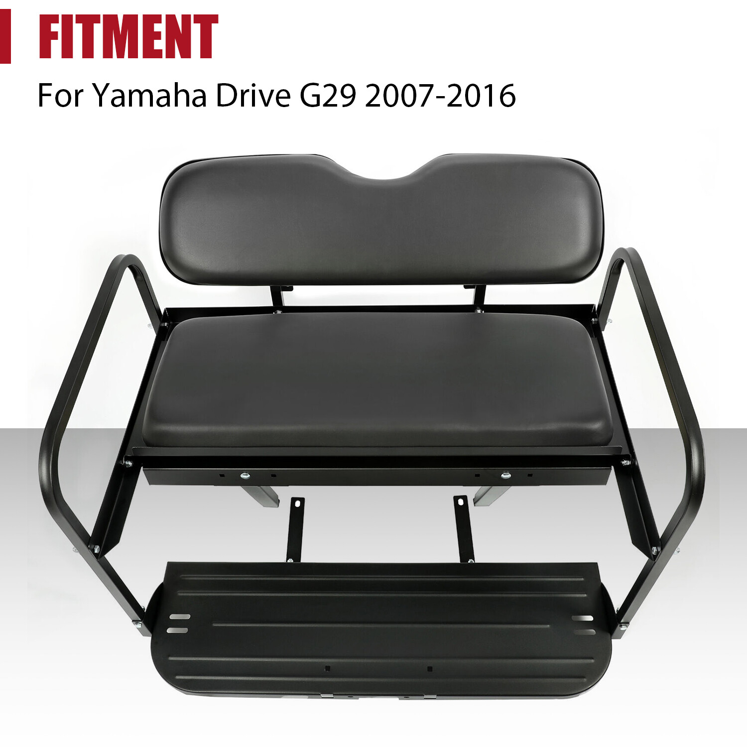 Golf Cart Flip Folding Rear Back Seat Kit For Yamaha Drive G29 2007-2016