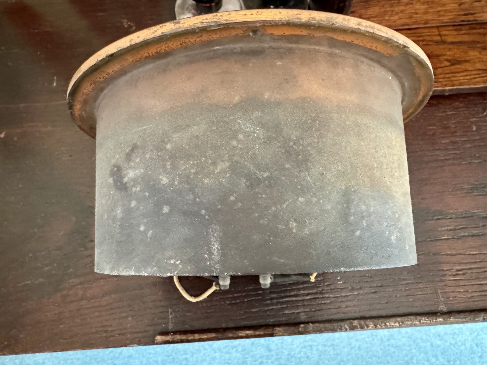 1890 WESTON Switchboard Factory AMMETER Amperage Amp Meter Panel Mount 10"