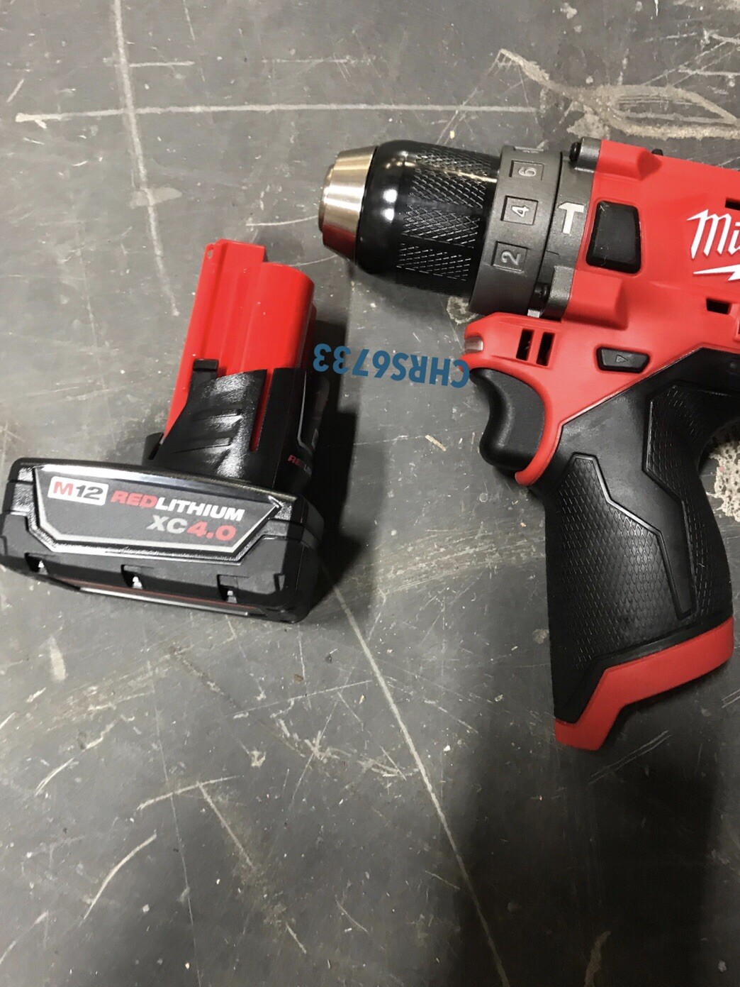 New Milwaukee 3404-20 M12 12v FUEL 1/2" Brushless Hammer Drill 4.0 Battery A
