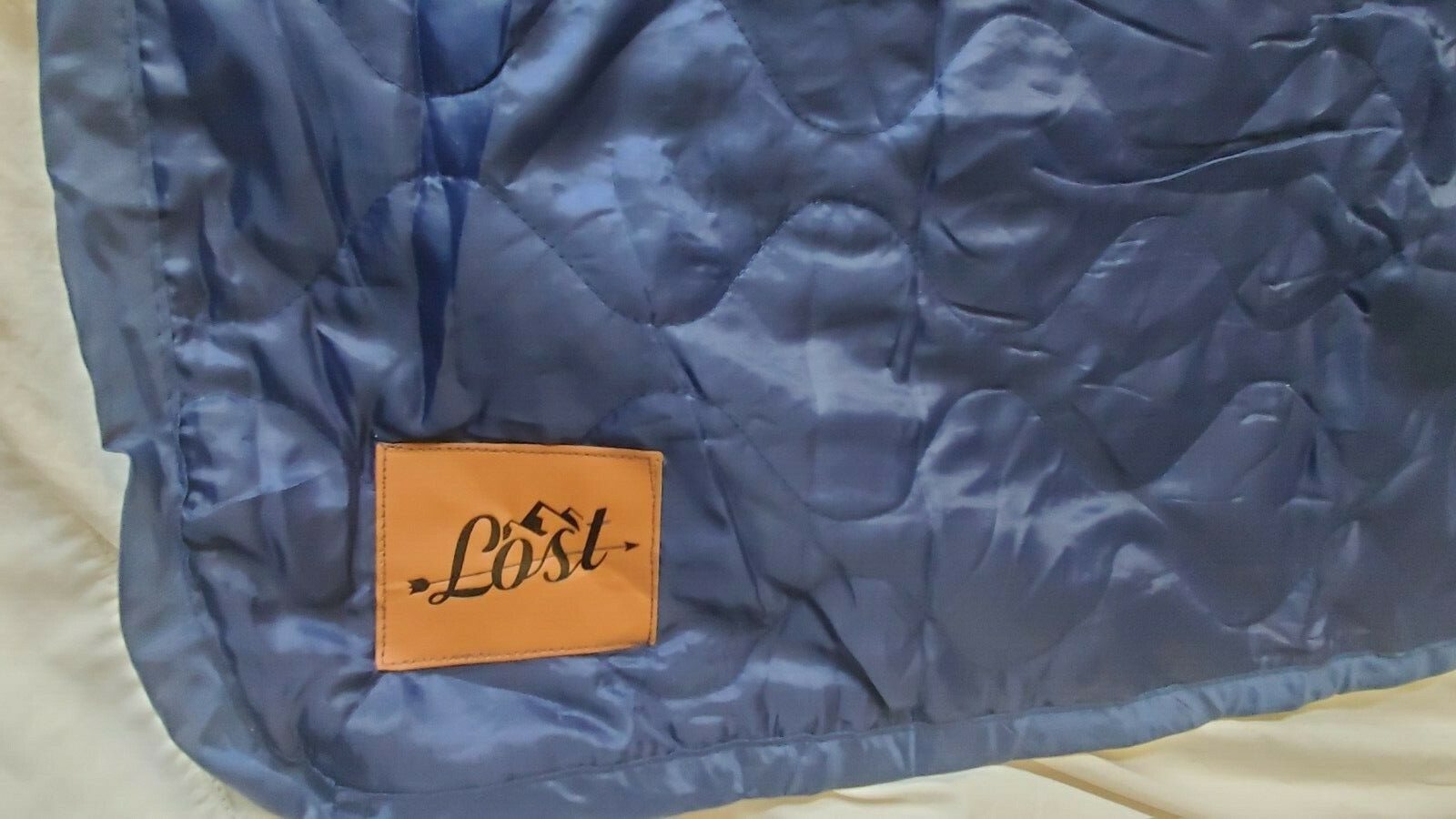 Poncho Liner / Woobie, Military Style Blanket, Navy Blue, Lost Brand