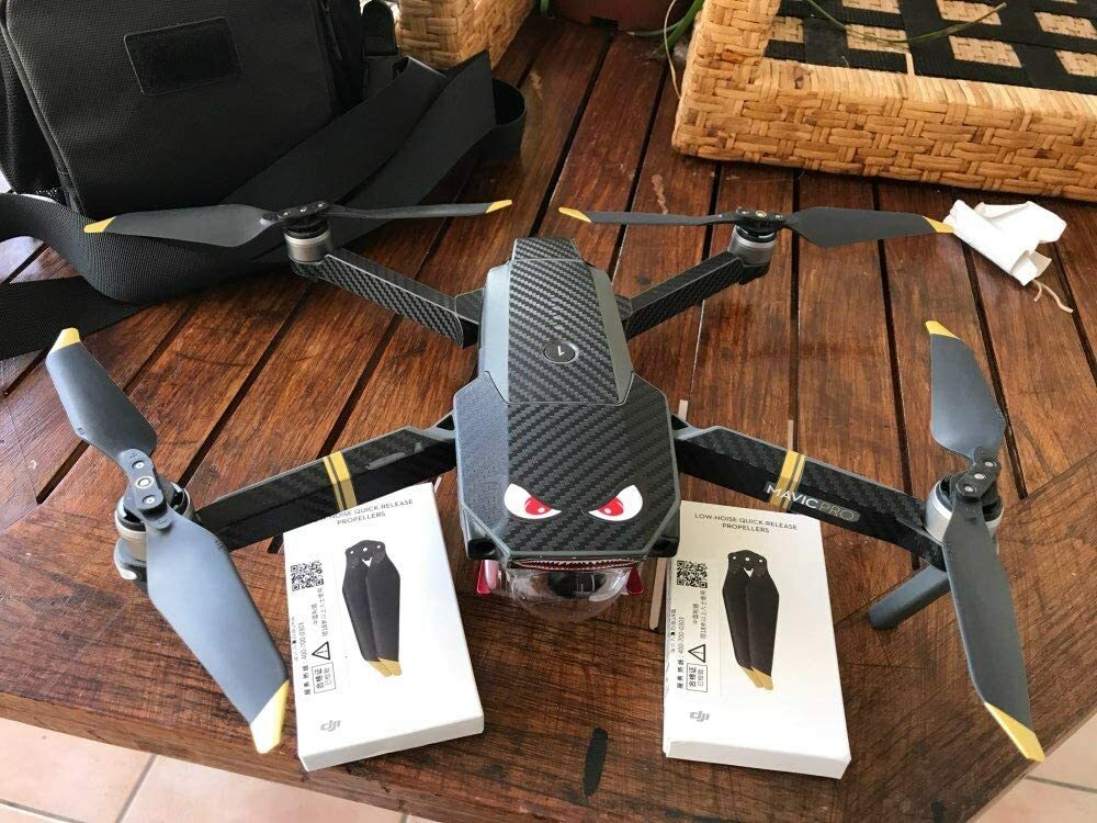 2 pairs Original DJI Mavic PRO Platinum 8331 Low-Noise Quick-Release Propellers