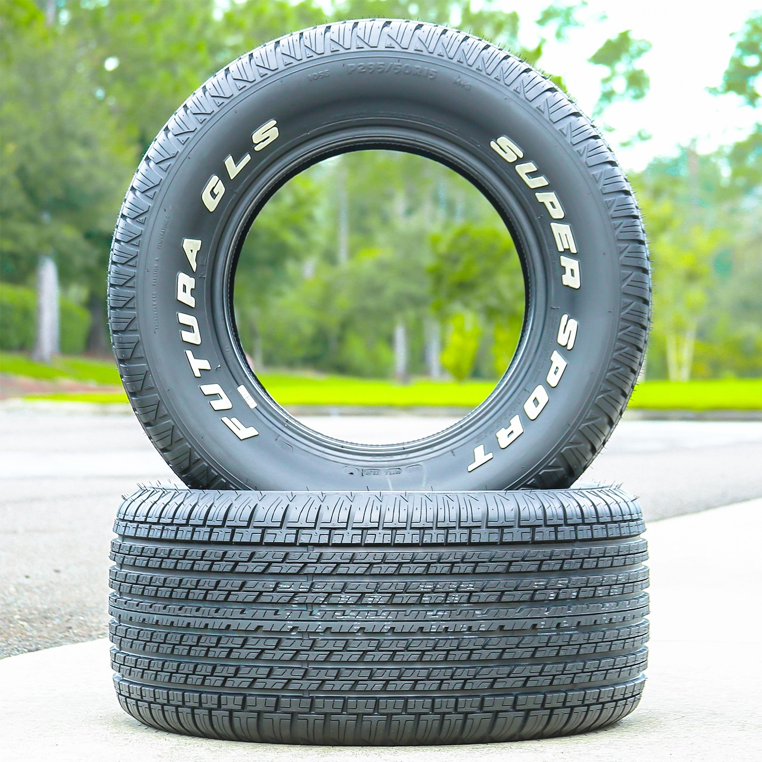 4 Tires Futura (by Cooper) GLS Super Sport 295/50R15 105S AS A/S All Season