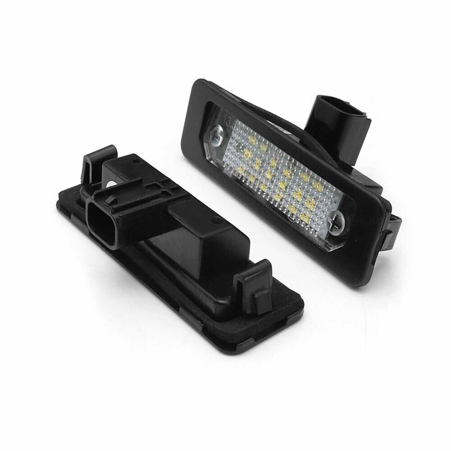 For Ford Fusion Focus Mustang Flex Taurus LED License Plate Light Tag Lamp Pair