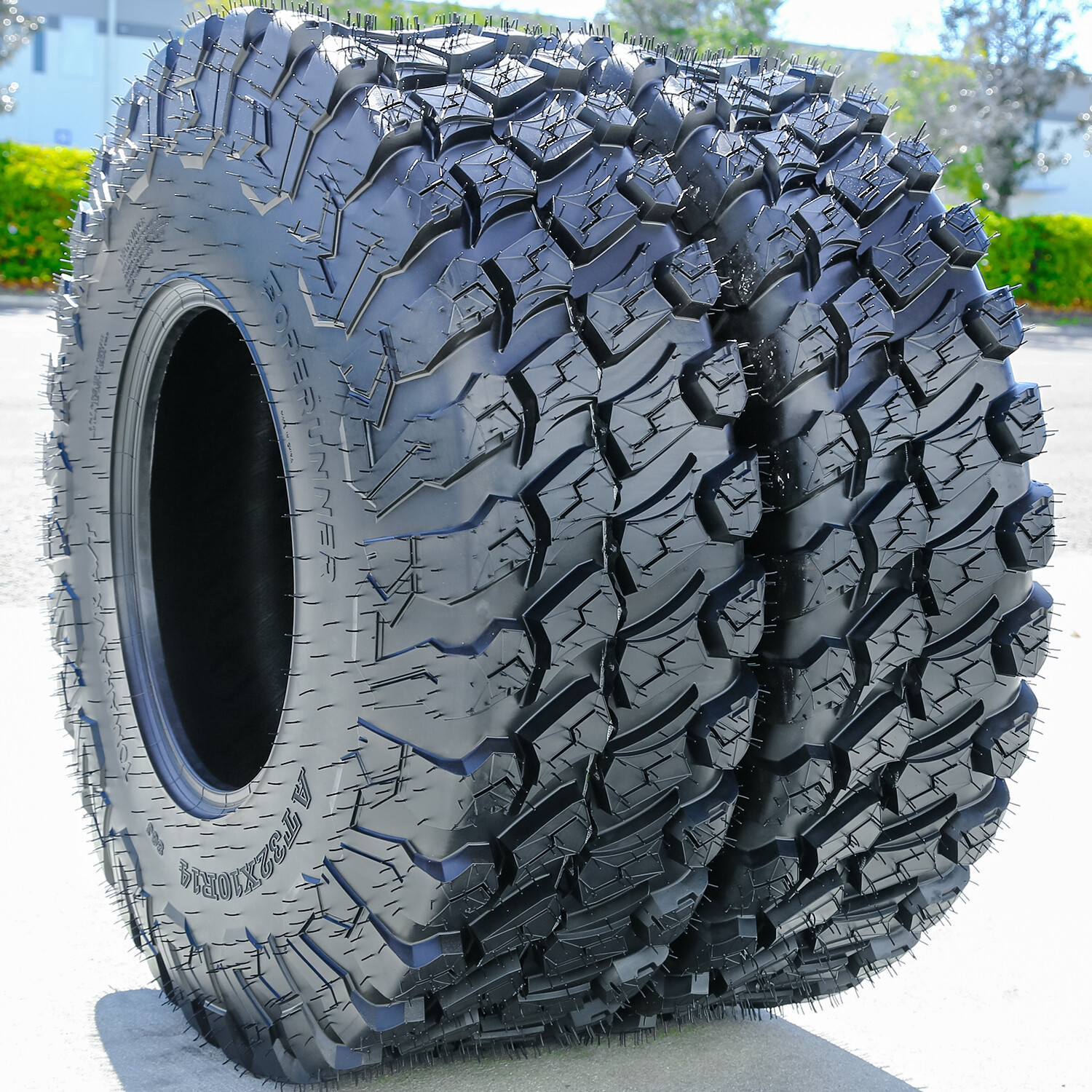 4 Forerunner Tomahawk A/T 32x10.00R14 32x10R14 32x10x14 86J 8 Ply ATV UTV Tires