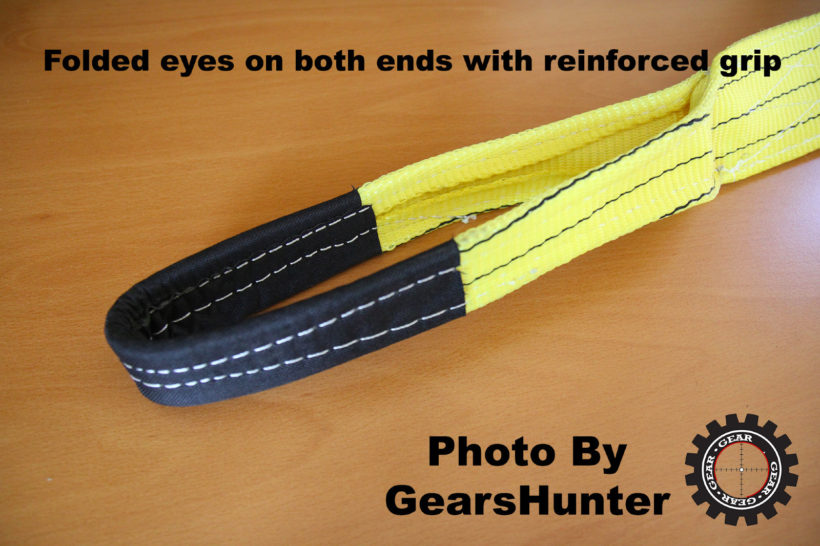 3" (Various Length) 2-Ply Nylon Web Sling Lift Tow Strap Heavy Duty 33000 LBS