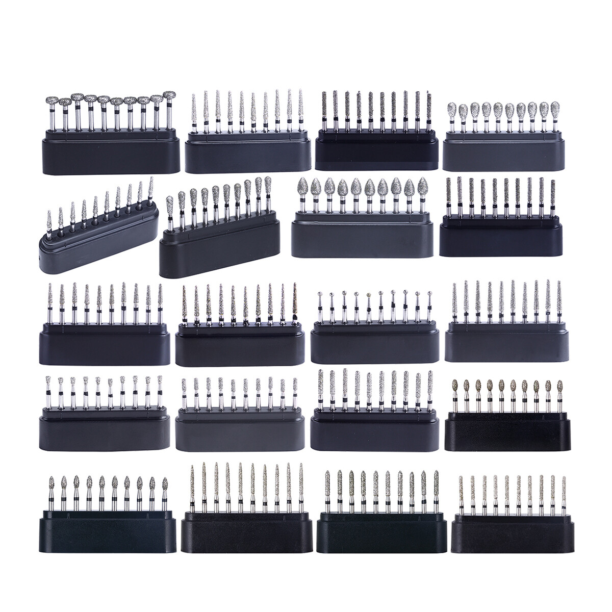 100pcs Dental Super Coarse Diamond FG Burs for High Speed Handpiece AZDENT