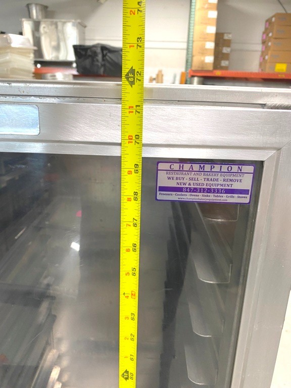 Bakery Food Aluminum Cabinet/ Lockwood CA72-RR18-R /NSF/ 18 Full-Sheet Pan